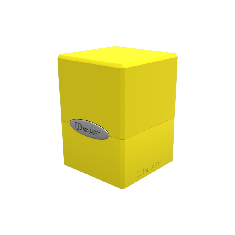 ULTRA-PRO - PORTA MAZZO - SATIN CUBE - LEMON YELLOW